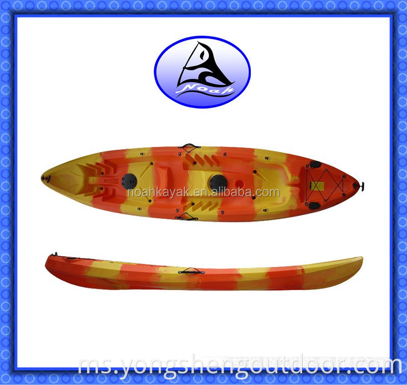 Noah Double Fishing Kayak/ 2+1 Duduk di Kayak (NY-01)